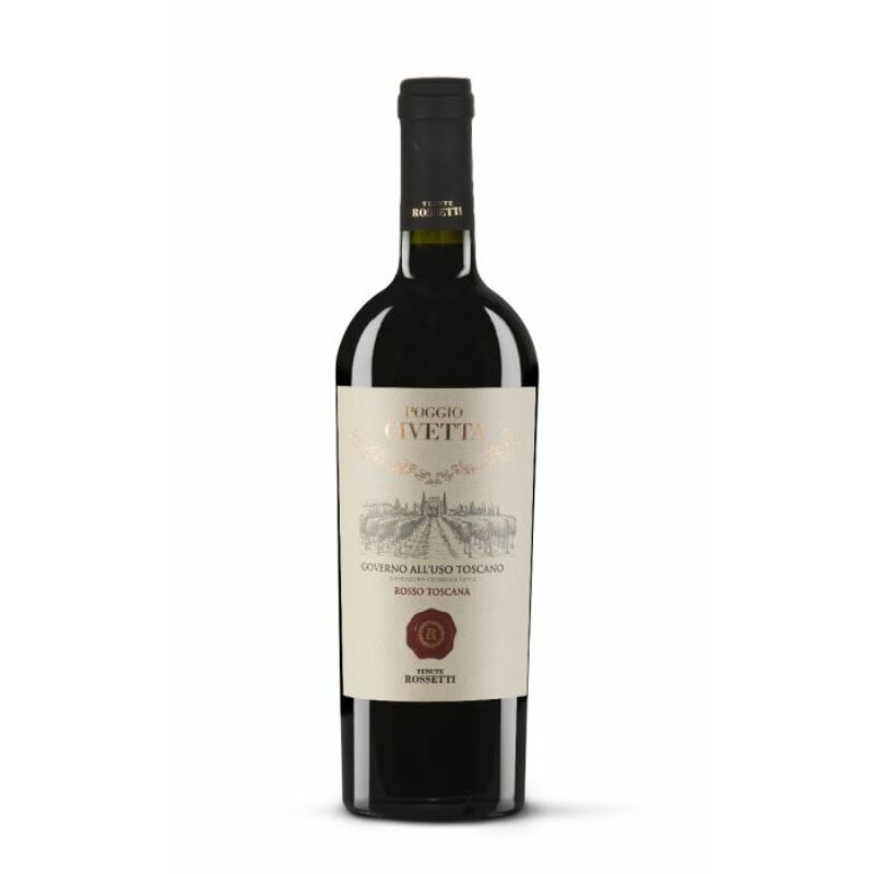 Farnese Tenute Rossetti - Poggio Civetta - Governo vörösbor 750 ml