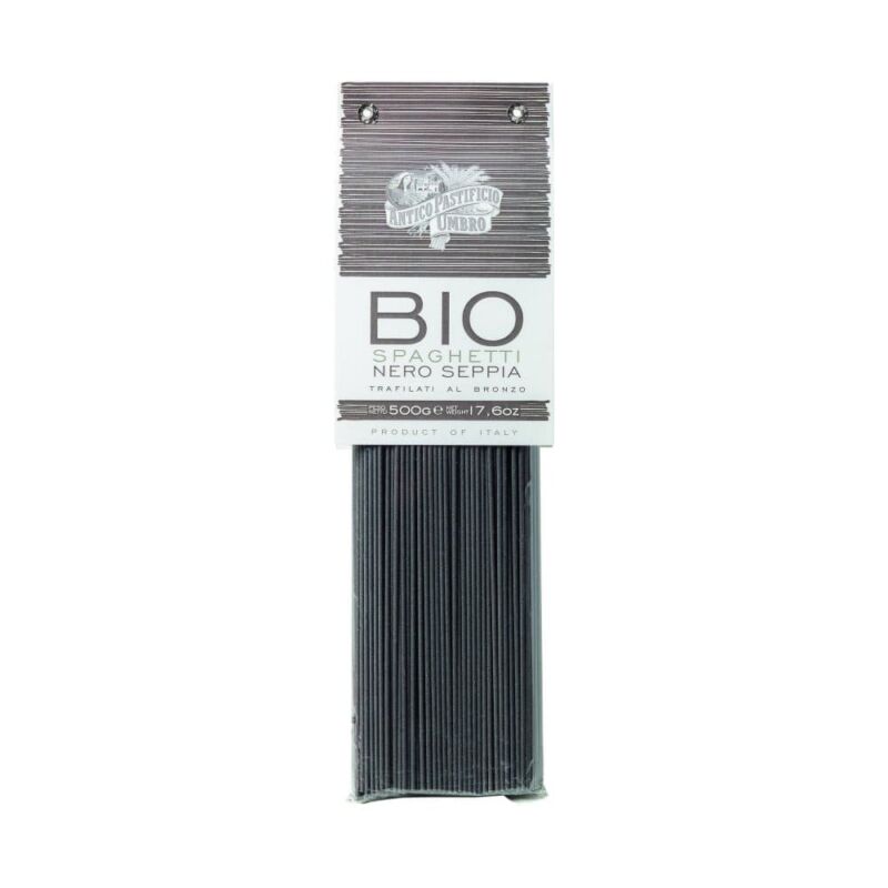Bio spaghetti fekete szépiával tészta 500 g
